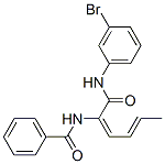 418794-60-2,Benzamide, N-[1-[[(3-bromophenyl)amino]carbonyl]-1,3-pentadienyl]- (9CI)