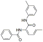 418796-26-6,Benzamide, N-[1-[[(3-methylphenyl)amino]carbonyl]-1,3-pentadienyl]- (9CI)