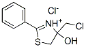 41981-14-0,4-(CHLOROMETHYL)-4-HYDROXY-2-PHENYL-4,5-DIHYDRO-1,3-THIAZOL-3-IUM CHLORIDE