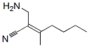 42009-34-7,2-Heptenenitrile,  2-(aminomethyl)-3-methyl-