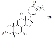 4201-78-9,(2-hydroxyethyl)trimethylammonium (5beta)-3,7,12-trioxocholan-24-oate