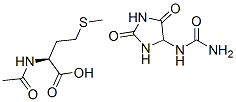4207-40-3,N-acetyl-DL-methionine, compound with (2,5-dioxo-4-imidazolidine)urea (1:1)