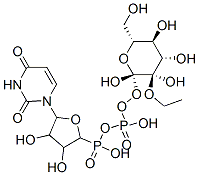 4220-91-1,[(2R,3R,4R,5R)-5-(2,4-dioxopyrimidin-1-yl)-3,4-dihydroxy-oxolan-2-yl]m ethoxy-[hydroxy-[(2R,3R,4S,5S,6R)-3,4,5-trihydroxy-6-(hydroxymethyl)ox an-2-yl]oxy-phosphoryl]oxy-phosphinic acid