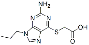 42204-31-9,2-(2-amino-9-propyl-purin-6-yl)sulfanylacetic acid
