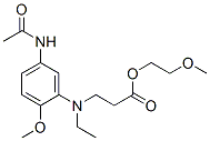 42228-65-9,2-methoxyethyl N-[5-(acetylamino)-2-methoxyphenyl]-N-ethyl-beta-alaninate