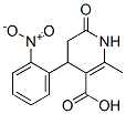 423120-03-0,1,4,5,6-Tetrahydro-2-methyl-4-(2-nitrophenyl)-6-oxo-3-pyridinecarboxylic acid