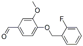 423156-68-7,4-[(2-FLUOROBENZYL)OXY]-3-METHOXYBENZALDEHYDE