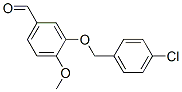 423156-83-6,3-[(4-CHLOROBENZYL)OXY]-4-METHOXYBENZALDEHYDE