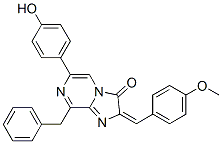 423184-20-7,Imidazo[1,2-a]pyrazin-3(2H)-one,  6-(4-hydroxyphenyl)-2-[(4-methoxyphenyl)methylene]-8-(phenylmethyl)-