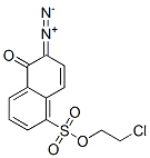 42372-36-1,2-chloroethyl 6-diazo-5,6-dihydro-5-oxonaphthalene-1-sulphonate