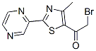 423768-43-8,2-BROMO-1-[4-METHYL-2-(2-PYRAZINYL)-1,3-THIAZOL-5-YL]-1-ETHANONE