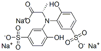 42419-94-3,Glycine, N,N-bis(2-hydroxy-5-sulfophenyl)methyl-, trisodium salt