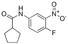 424811-75-6,Cyclopentanecarboxamide, N-(4-fluoro-3-nitrophenyl)- (9CI)