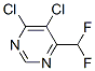 425394-19-0,4,5-DICHLORO-6-DIFLUOROMETHYLPYRIMIDINE