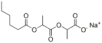 42566-88-1,sodium 2-(1-carboxyethoxy)-1-methyl-2-oxoethyl hexanoate