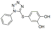 42580-28-9,4-[(1-phenyl-1H-tetrazol-5-yl)thio]pyrocatechol