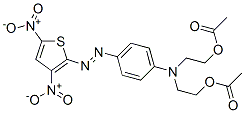 42783-06-2,2,2'-[[4-[(3,5-dinitro-2-thienyl)azo]phenyl]imino]bisethyl diacetate