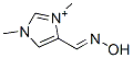 42849-91-2,1H-Imidazolium,4-[(hydroxyimino)methyl]-1,3-dimethyl-,(E)-(9CI)