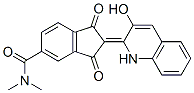 43099-94-1,2-(3-hydroxy-2(1H)-quinolylidene)-N,N-dimethyl-1,3-dioxoindan-5-carboxamide