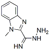 43102-12-1,1H-Benzimidazole-2-carboximidicacid,1-methyl-,hydrazide(9CI)