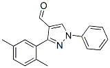 431073-03-9,[3-(2,5-DIMETHYLPHENYL)-1-PHENYLPYRAZOL-4-YL]FORMALDEHYDE