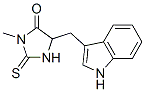 4311-88-0,5-(1H-INDOL-3-YLMETHYL)-3-METHYL-2-THIOXO-4-IMIDAZOLIDINONE