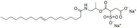 43154-85-4,disodium 1-[1-methyl-2-[(1-oxooctadec-9-enyl)amino]ethyl] 2-sulphonatosuccinate