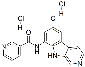431898-65-6,N-(6-CHLORO-9H-PYRIDO[3,4-B]INDOL-8-YL)-3-PYRIDINECARBOXAMIDE DIHYDROCHLORIDE