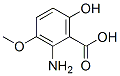 433287-46-8,Benzoic acid, 2-amino-6-hydroxy-3-methoxy- (9CI)