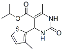 433308-73-7,5-Pyrimidinecarboxylicacid,1,2,3,4-tetrahydro-6-methyl-4-(3-methyl-2-thienyl)-2-oxo-,1-methylethylester(9CI)