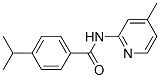433316-03-1,Benzamide, 4-(1-methylethyl)-N-(4-methyl-2-pyridinyl)- (9CI)