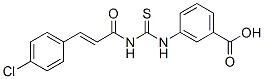 433689-62-4,3-[[[[3-(4-CHLOROPHENYL)-1-OXO-2-PROPENYL]AMINO]THIOXOMETHYL]AMINO]-BENZOIC ACID