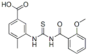 433691-40-8,3-[[[(2-METHOXYBENZOYL)AMINO]THIOXOMETHYL]AMINO]-4-METHYL-BENZOIC ACID