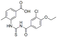 433693-59-5,3-[[[(3-CHLORO-4-ETHOXYBENZOYL)AMINO]THIOXOMETHYL]AMINO]-4-METHYL-BENZOIC ACID