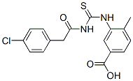 433694-03-2,3-[[[[(4-CHLOROPHENYL)ACETYL]AMINO]THIOXOMETHYL]AMINO]-4-METHYL-BENZOIC ACID