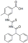 433695-07-9,3-[[[(DIPHENYLACETYL)AMINO]THIOXOMETHYL]AMINO]-4-METHYL-BENZOIC ACID