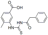 433696-55-0,4-METHYL-3-[[[(PHENYLACETYL)AMINO]THIOXOMETHYL]AMINO]-BENZOIC ACID
