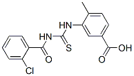 433696-85-6,3-[[[(2-CHLOROBENZOYL)AMINO]THIOXOMETHYL]AMINO]-4-METHYL-BENZOIC ACID