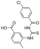 433698-94-3,3-[[[(4-CHLOROBENZOYL)AMINO]THIOXOMETHYL]AMINO]-4-METHYL-BENZOIC ACID