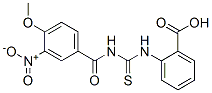 433706-24-2,2-[[[(4-METHOXY-3-NITROBENZOYL)AMINO]THIOXOMETHYL]AMINO]-BENZOIC ACID