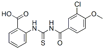 433707-03-0,2-[[[(3-CHLORO-4-METHOXYBENZOYL)AMINO]THIOXOMETHYL]AMINO]-BENZOIC ACID