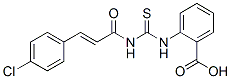 433941-98-1,2-[[[[3-(4-CHLOROPHENYL)-1-OXO-2-PROPENYL]AMINO]THIOXOMETHYL]AMINO]-BENZOIC ACID