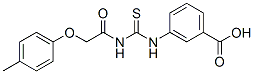 433942-02-0,3-[[[[(4-METHYLPHENOXY)ACETYL]AMINO]THIOXOMETHYL]AMINO]-BENZOIC ACID