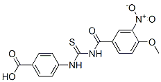 433947-79-6,4-[[[(4-METHOXY-3-NITROBENZOYL)AMINO]THIOXOMETHYL]AMINO]-BENZOIC ACID