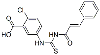 433948-84-6,2-CHLORO-5-[[[(1-OXO-3-PHENYL-2-PROPENYL)AMINO]THIOXOMETHYL]AMINO]-BENZOIC ACID