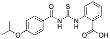 433964-26-2,2-[[[[4-(1-METHYLETHOXY)BENZOYL]AMINO]THIOXOMETHYL]AMINO]-BENZOIC ACID