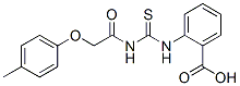 433965-06-1,2-[[[[(4-METHYLPHENOXY)ACETYL]AMINO]THIOXOMETHYL]AMINO]-BENZOIC ACID