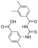433965-38-9,3-[[[(3,4-DIMETHYLBENZOYL)AMINO]THIOXOMETHYL]AMINO]-4-METHYL-BENZOIC ACID