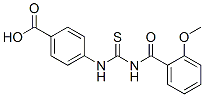 434288-67-2,4-[[[(2-METHOXYBENZOYL)AMINO]THIOXOMETHYL]AMINO]-BENZOIC ACID
