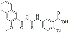 434302-90-6,2-CHLORO-5-[[[[(3-METHOXY-2-NAPHTHALENYL)CARBONYL]AMINO]THIOXOMETHYL]AMINO]-BENZOIC ACID